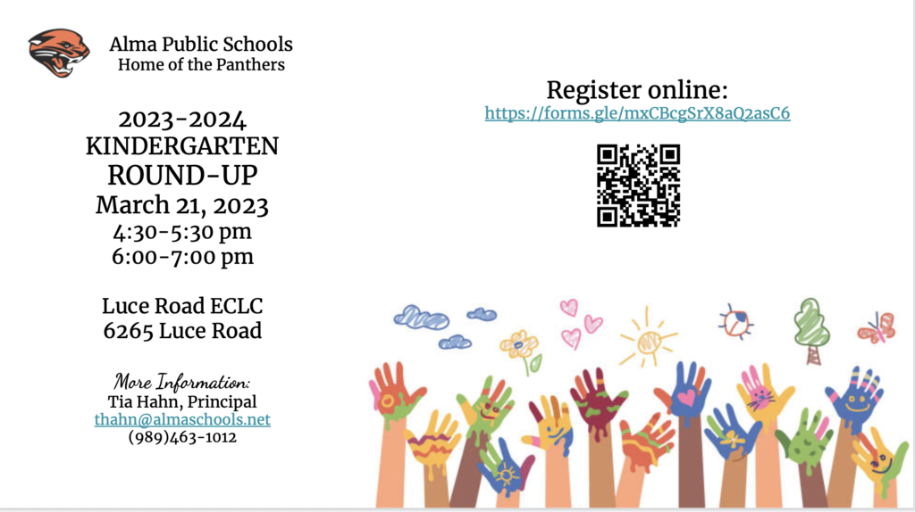 2023-2024 Kindergarten Round Up